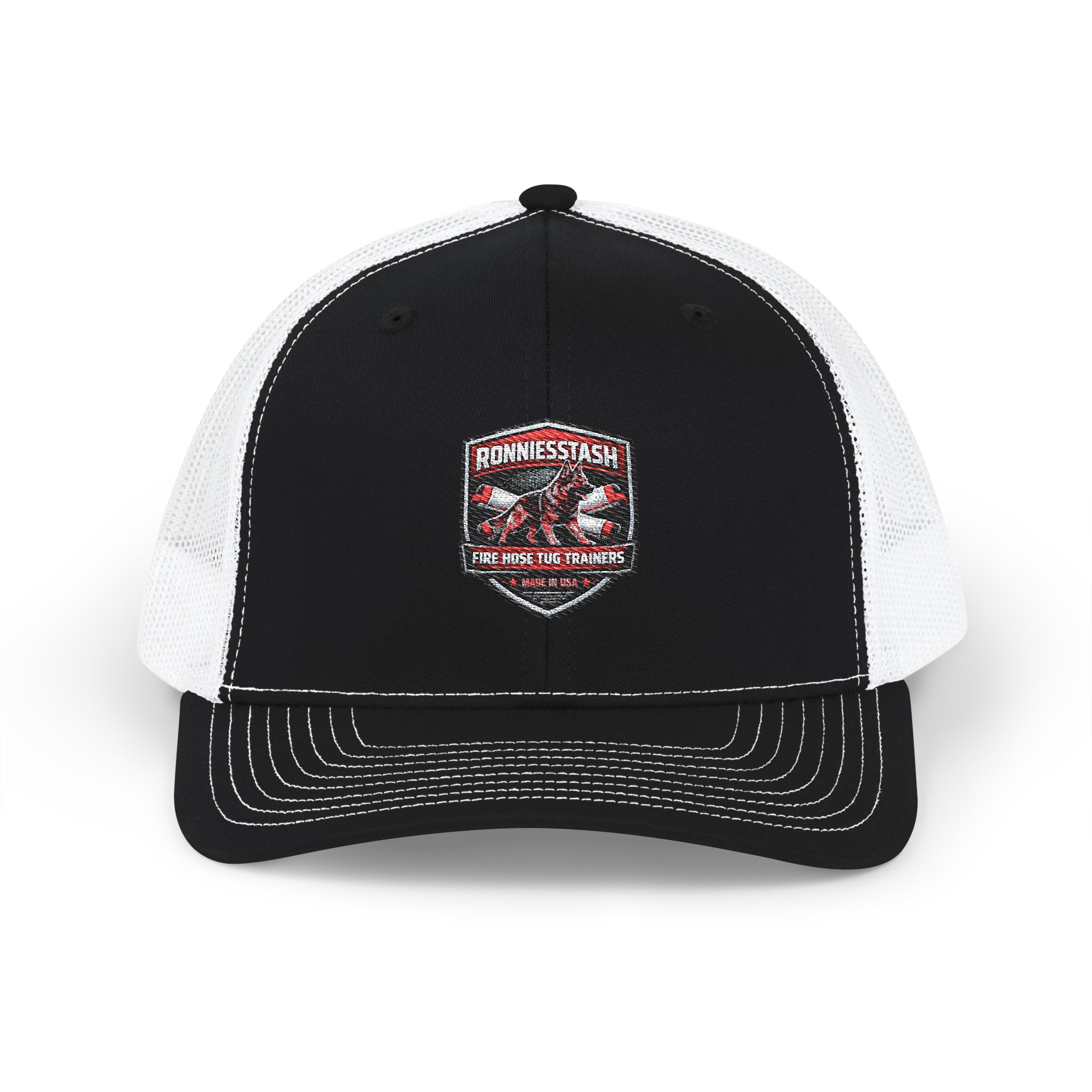 Embroidered Trucker Hat — 'Roadkilla' Vintage Patch Snapback Cap
